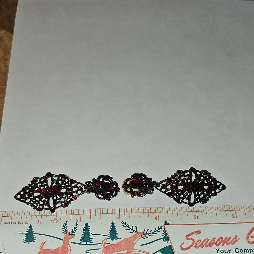 Bellini By Formart Vintage Earrings Clipon